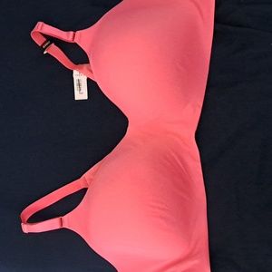 Torrid NEW Hot Pink Wire Free Lightly Lined Bra 48D